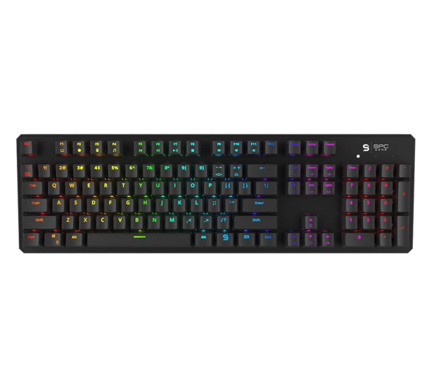 SPC GEAR GK540 Tournament Kailh niebieski RGB - 468791 - zdjęcie